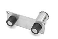 Door Stop & Holder for Doors > 55mm with Lock Down Facility - Satin Polished Door Stop & Holder for Doors > 55mm with Lock Down Facility - Satin Polished