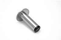 Skirting Door Buffer 75mm - Satin Polished Skirting Door Buffer 75mm - Satin Polished